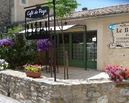 Auberge Le Bistrot De Lussan Lussan  Eksteriør billede
